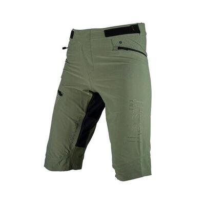 Pantaloncini MTB Enduro 3.0 ultra comodi resistenti all'acqua Verde Uomo
