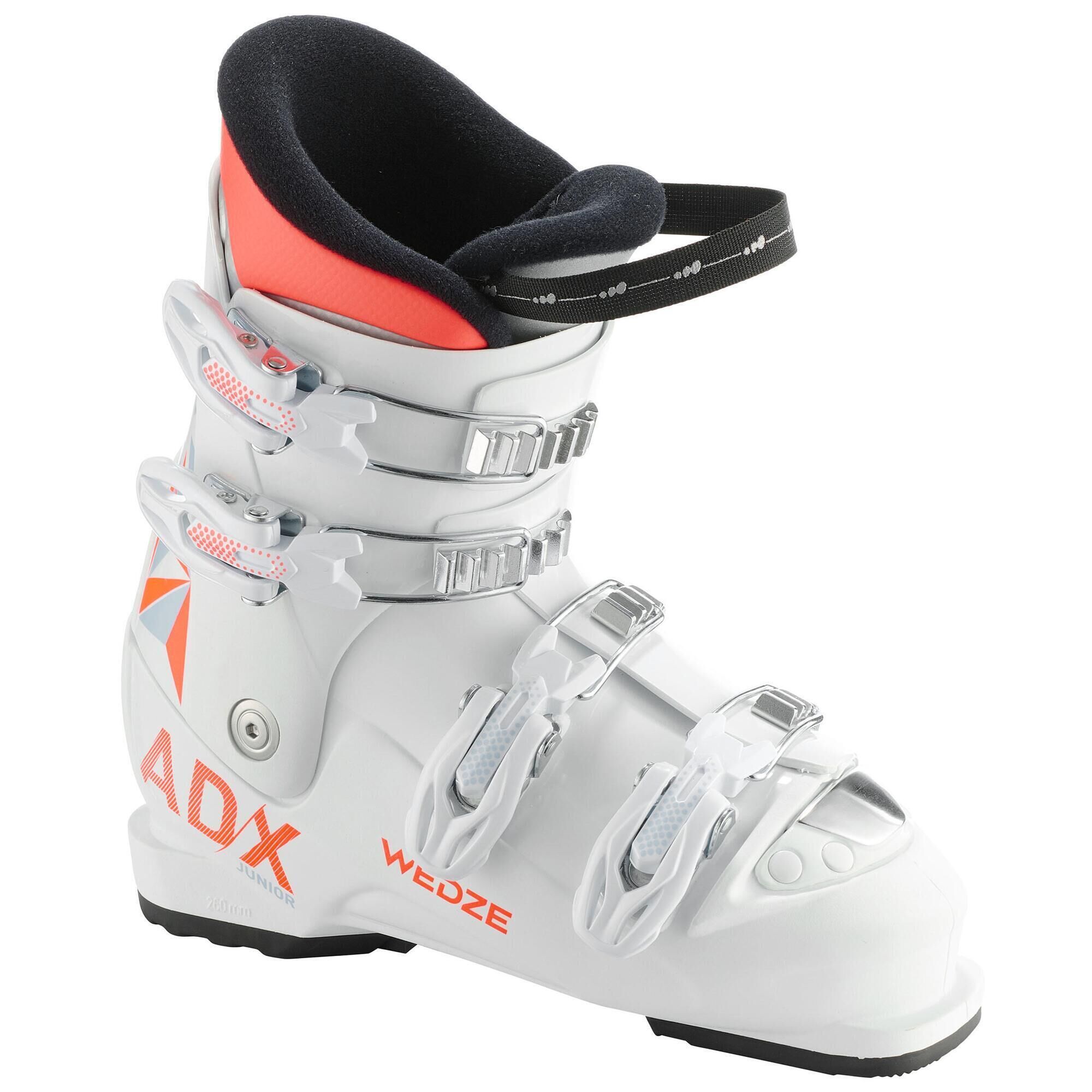 WEDZE REFURBISHED KIDS SKI BOOT - 500 - WHITE - D GRADE