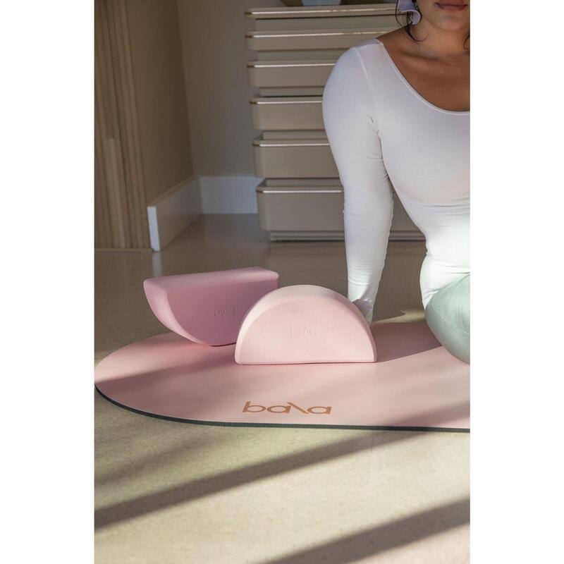 Balance Block - 2 x Blocs de Yoga - Blush/Pink