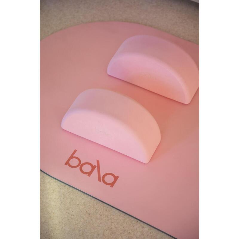 Balance Block - 2 x Yoga Blokken - Blush/Roze