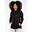 Crowley Oversized Women's Hoodie - Black