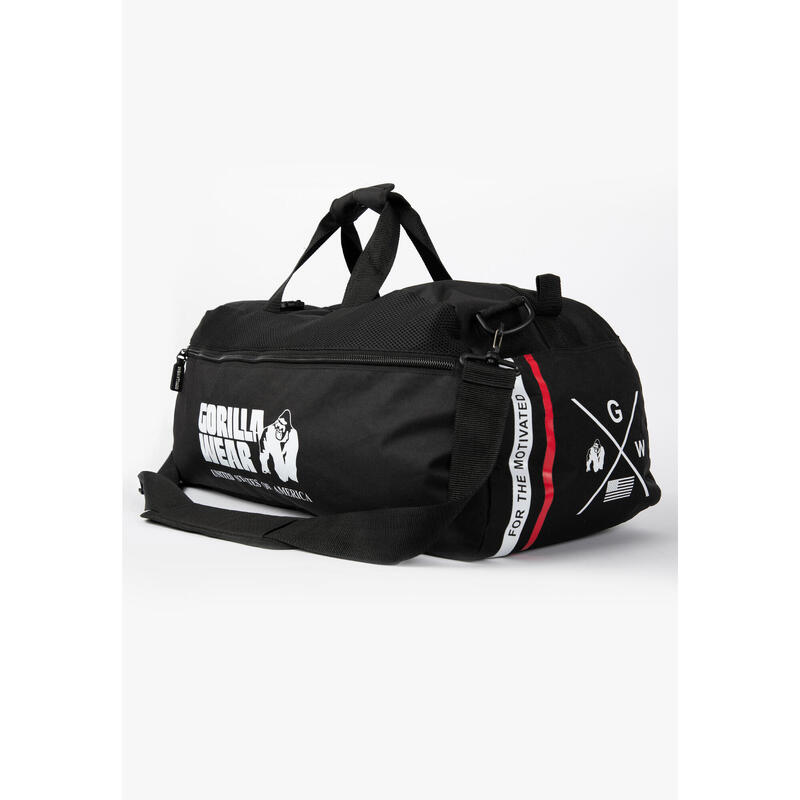 Norris Hybrid Gym Bag/Backpack - Black