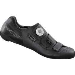 SHIMANO Vélo de route - Chaussures de vélo SH-RC502, Black WIDE