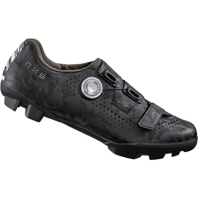 SHIMANO Chaussures de vélo de gravel RX600, Black