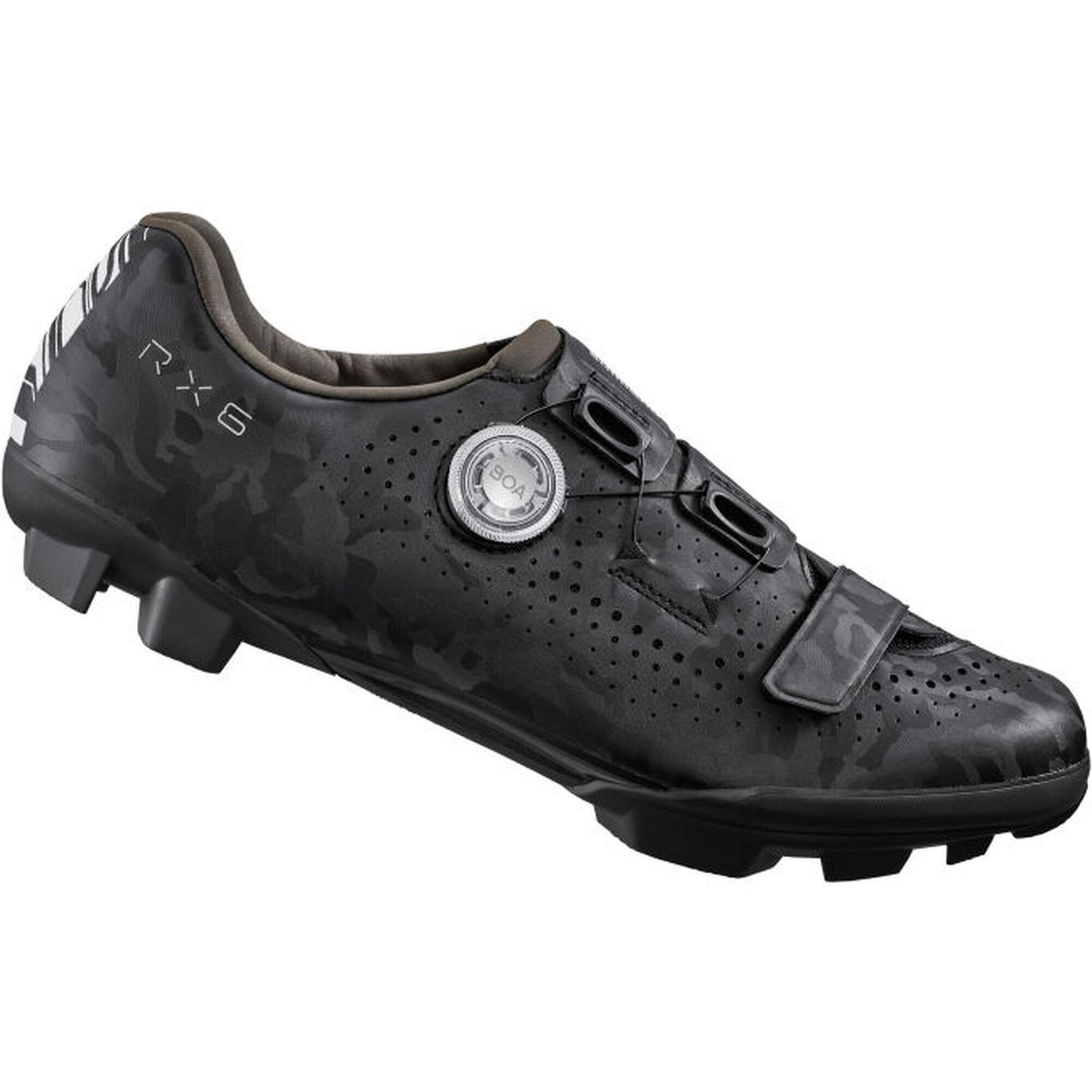 Shimano - Chaussures De Vélo De Gravel Rx600, Black - Chaussures De Sport - Noir - 48 - Decathlon