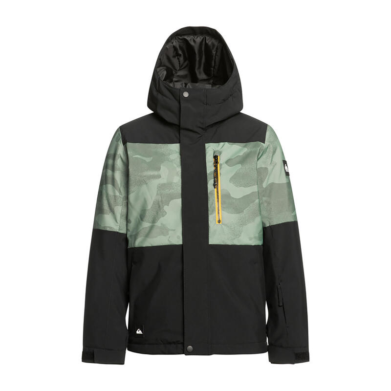 Geaca de snowboard Quiksilver Mission Printed Block Youth