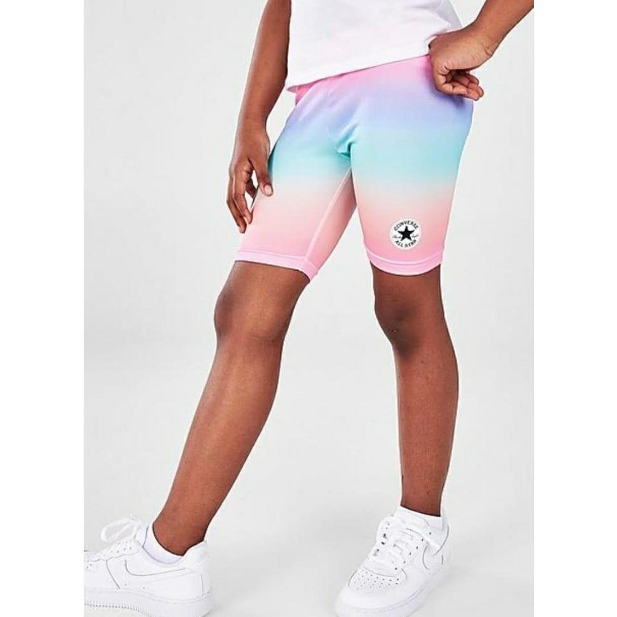 Completino bambina converse printed biker short- cb-