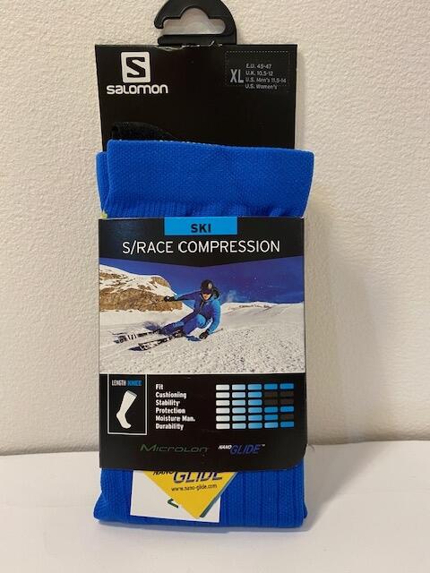 Skarpety dla dorosłych do narciarstwa biegowego Salomon S/Race Compression 2/4