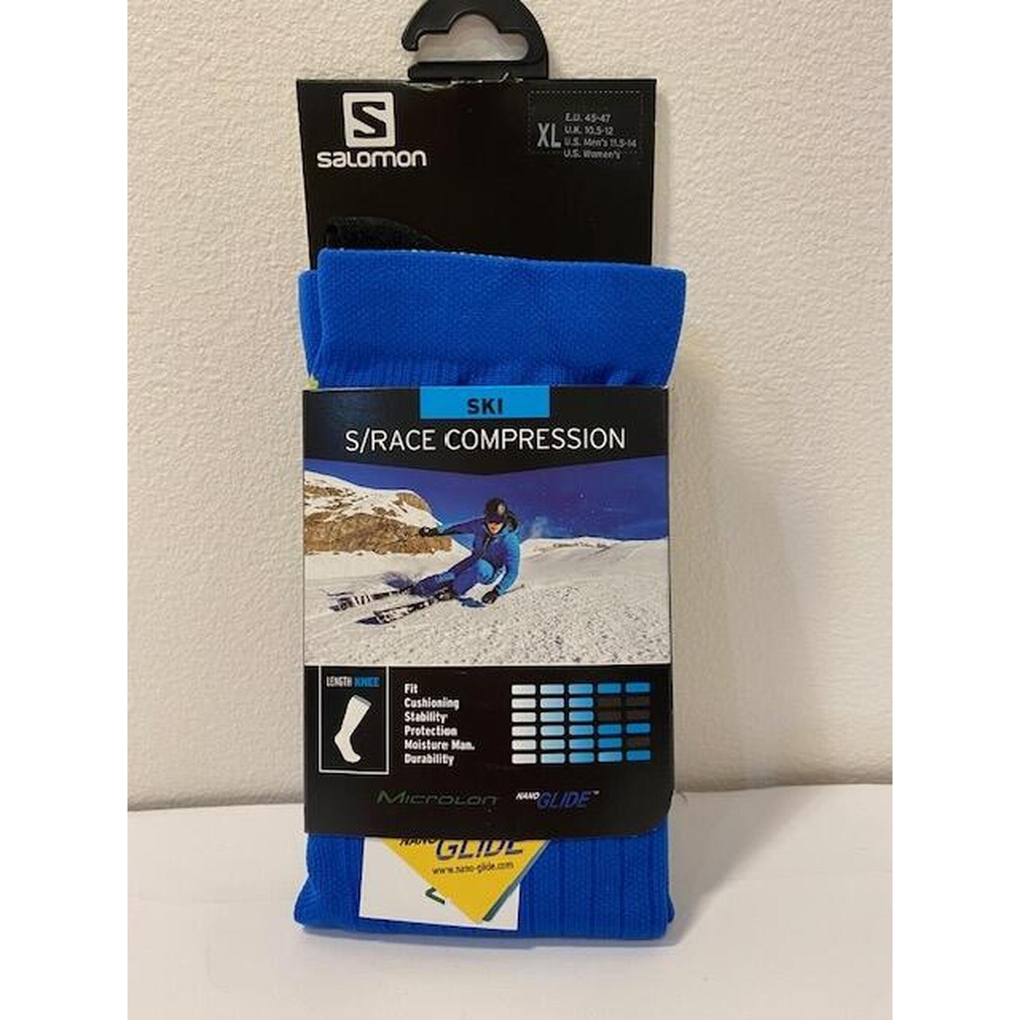 Skarpety dla dorosłych do narciarstwa biegowego Salomon S/Race Compression