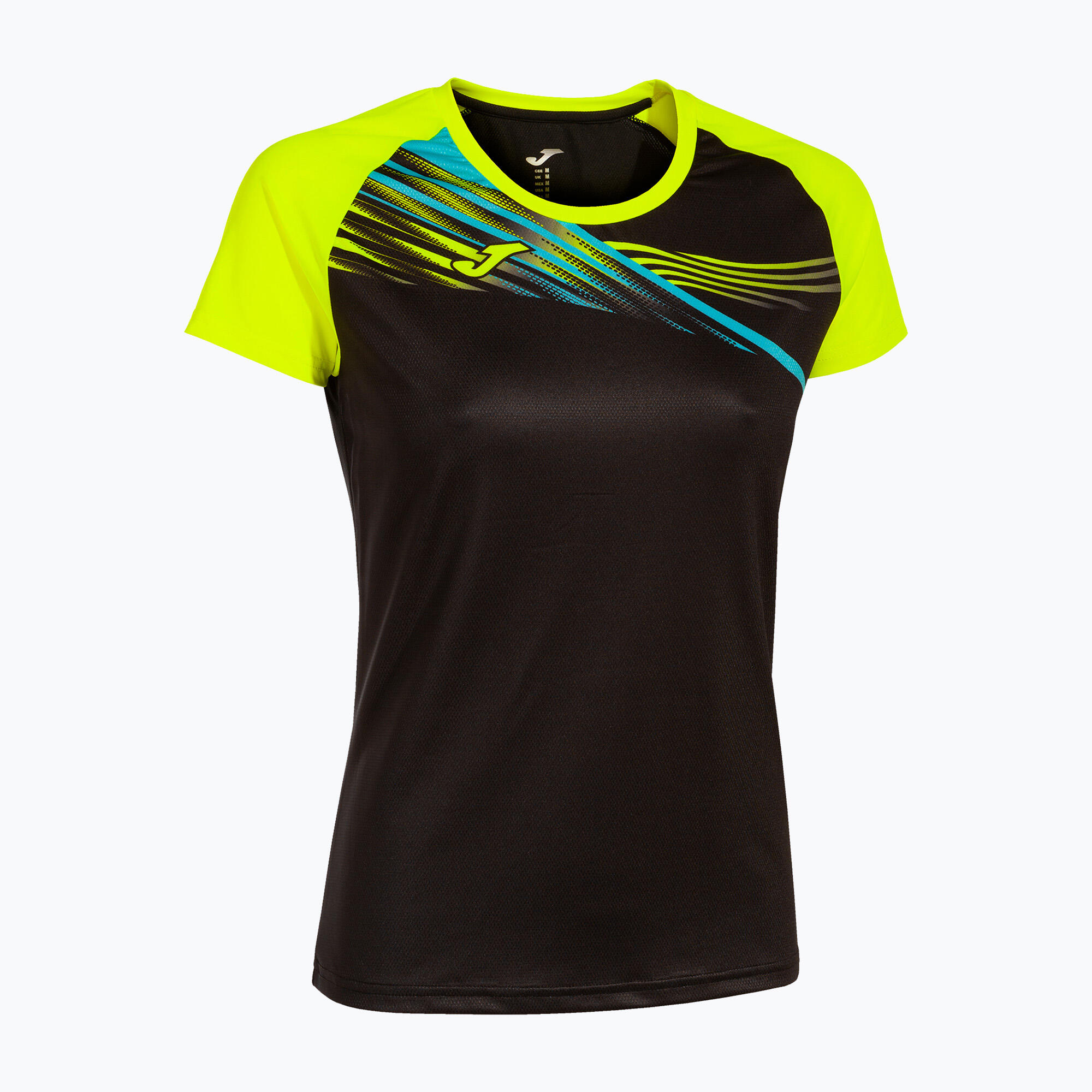 Maillot Manches Courtes Running Femme Joma Elite X Noir 3/3