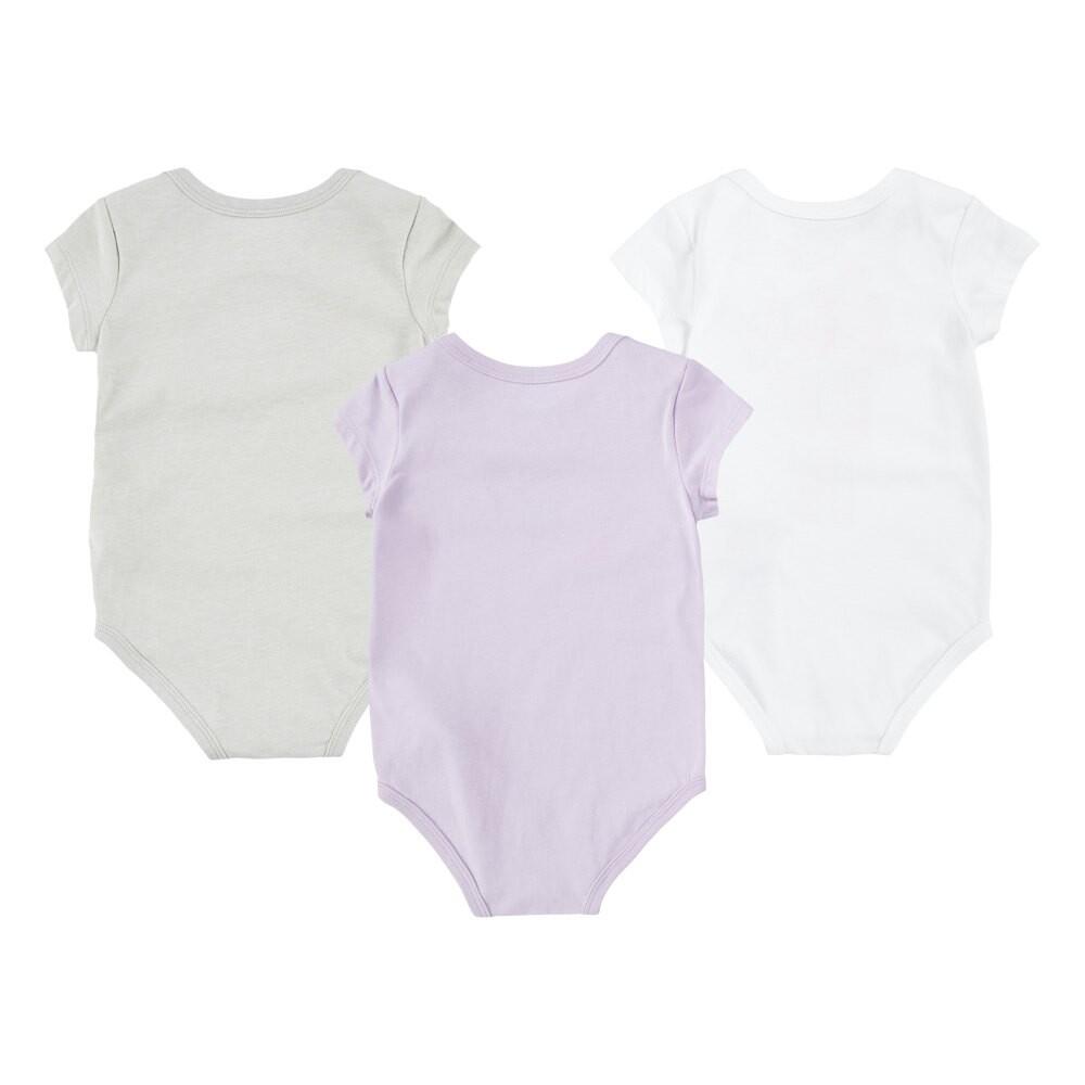 Body bambina nike summer daze 3 pezzi bodysuit-lilla/grigio/bianco-16j550-p6i 2/2