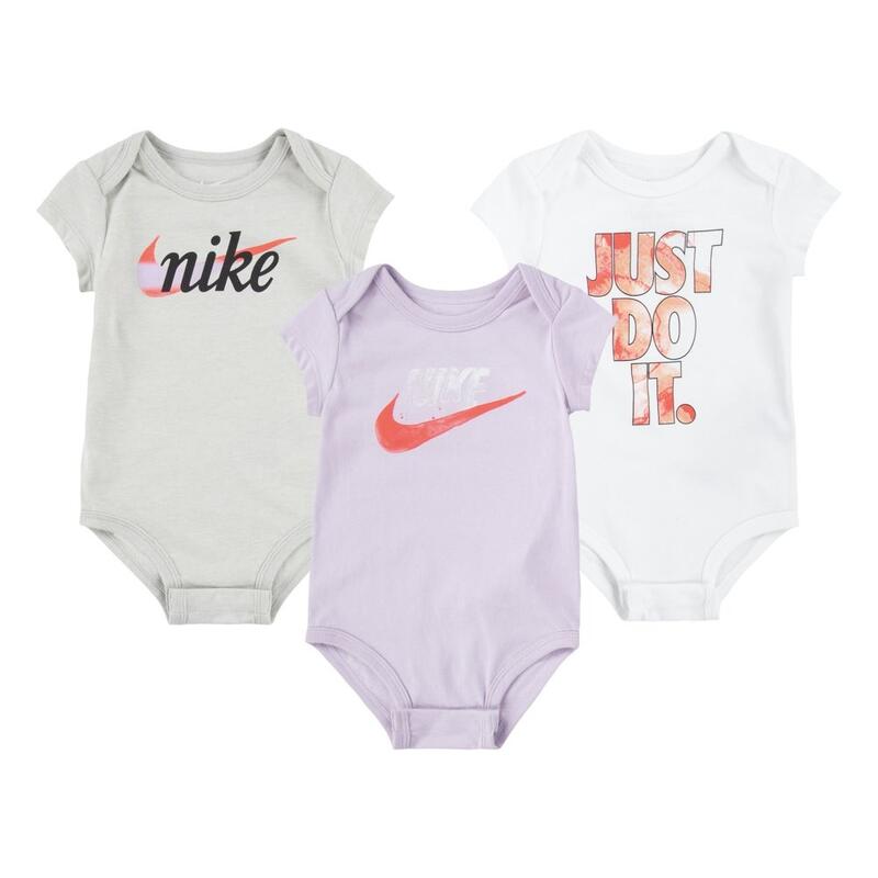 Body bambina nike summer daze pezzi bodysuit-lilla/grigio/bianco-j-pi