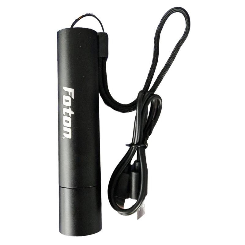 Lanterna Foton Super Z222 LED 5W cu Zoom, Lupa si incarcare USB-C