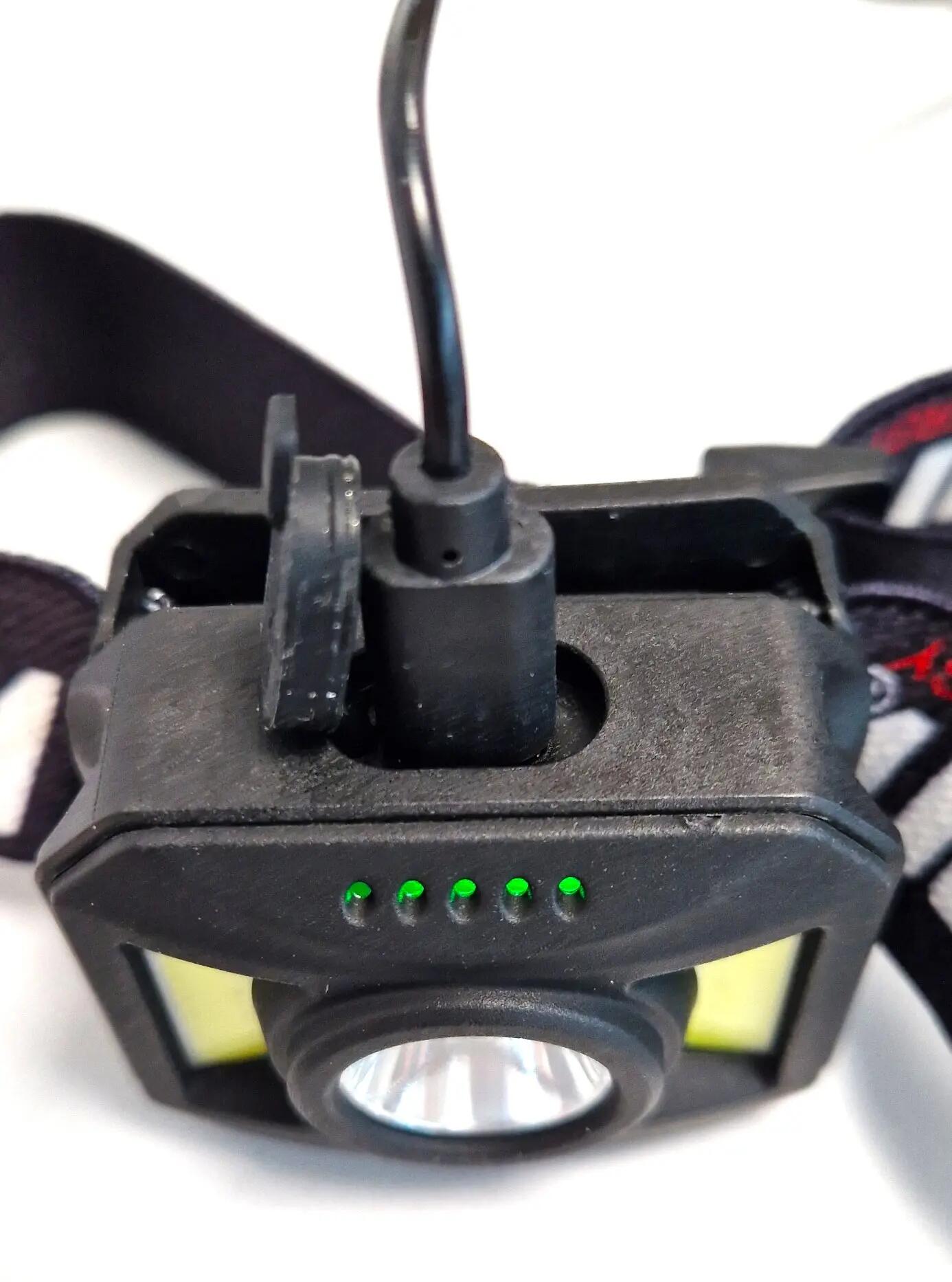 Lanterna frontala multifunctionala  Foton Sport HL0163 USB-C 4/7