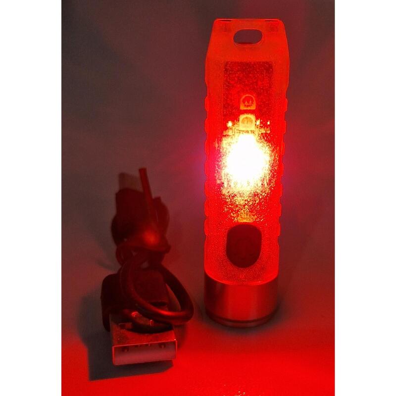 Lanterna breloc Foton Mini S11 cu 11 functii,  reincarcabila USB-C