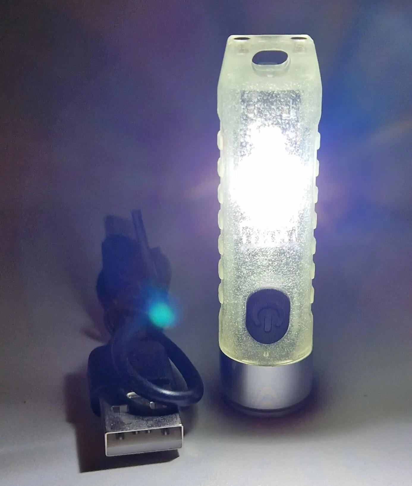 Lanterna breloc Foton Mini S11 cu 11 functii,  reincarcabila USB-C 6/7