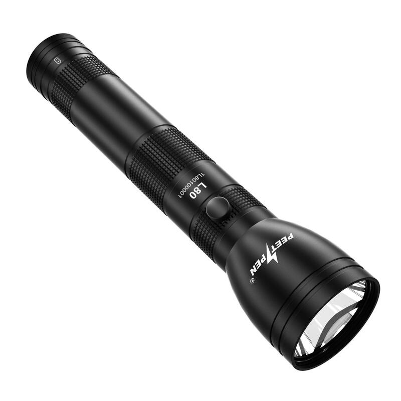 Lanternă PEETPEN L80, 1500 lumeni,  reîncărcabilă, impermeabilă IPX4