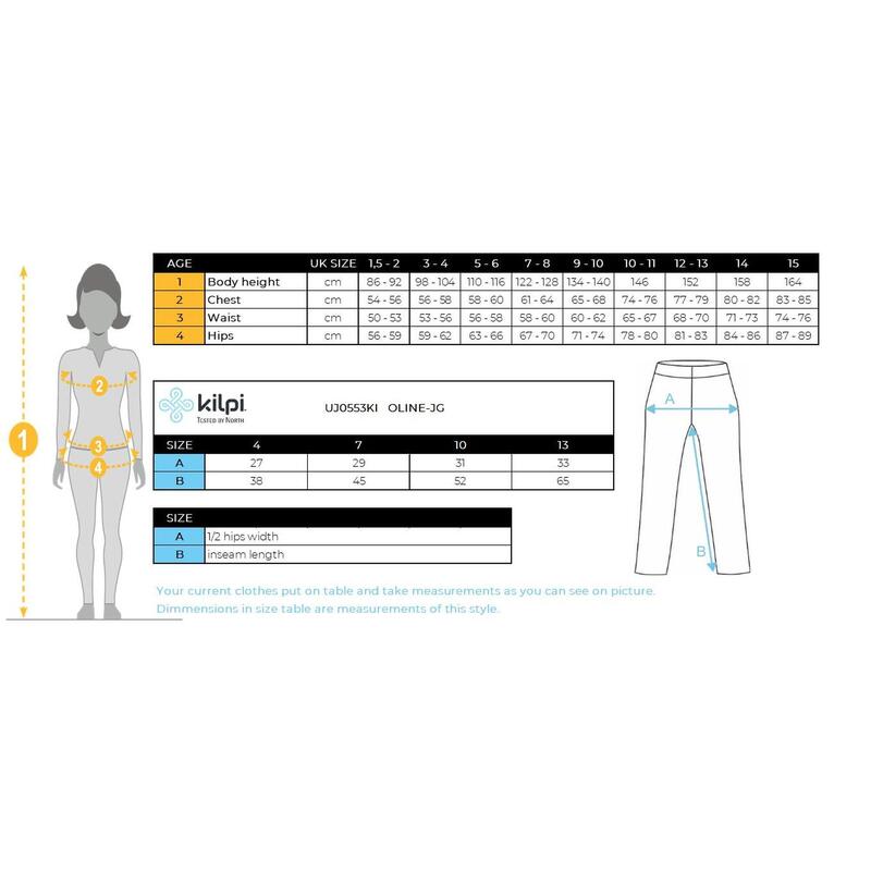 Kilpi Oline-JG Thermohosen Kinder