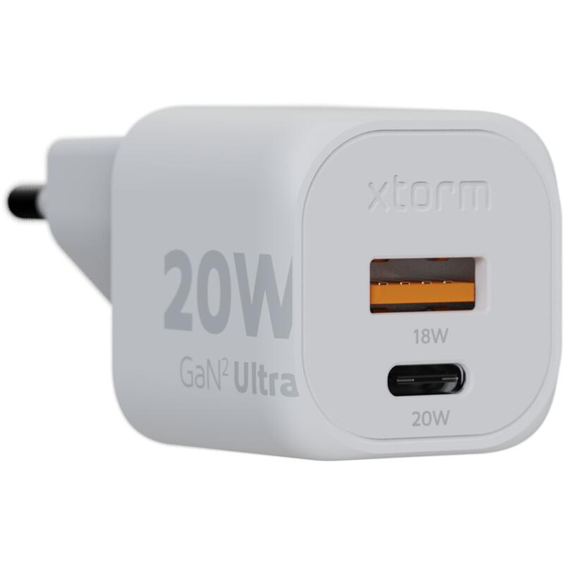 Xtorm 20W FS5 Powerbank 10,000mAh + 20W GaN2 Charger + USB-C PD Cable, Noir