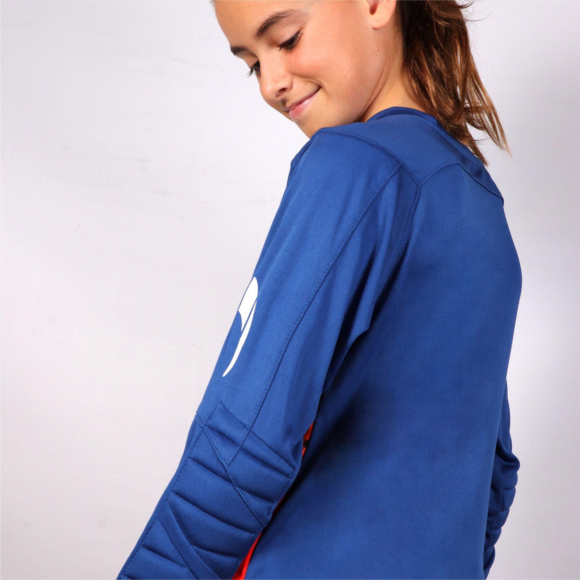 Jersey de Portero Infantil Graffiti con Protecciones Azul 3/7
