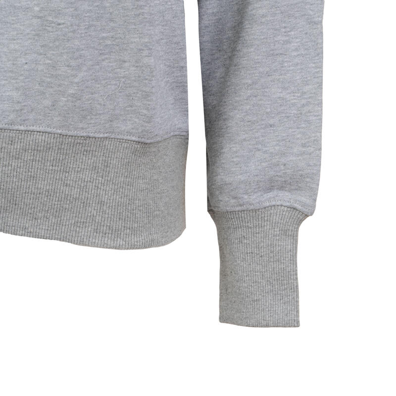 LADIES GRAPHIC LOGO SWEATSHIRT - LIGHT GREY