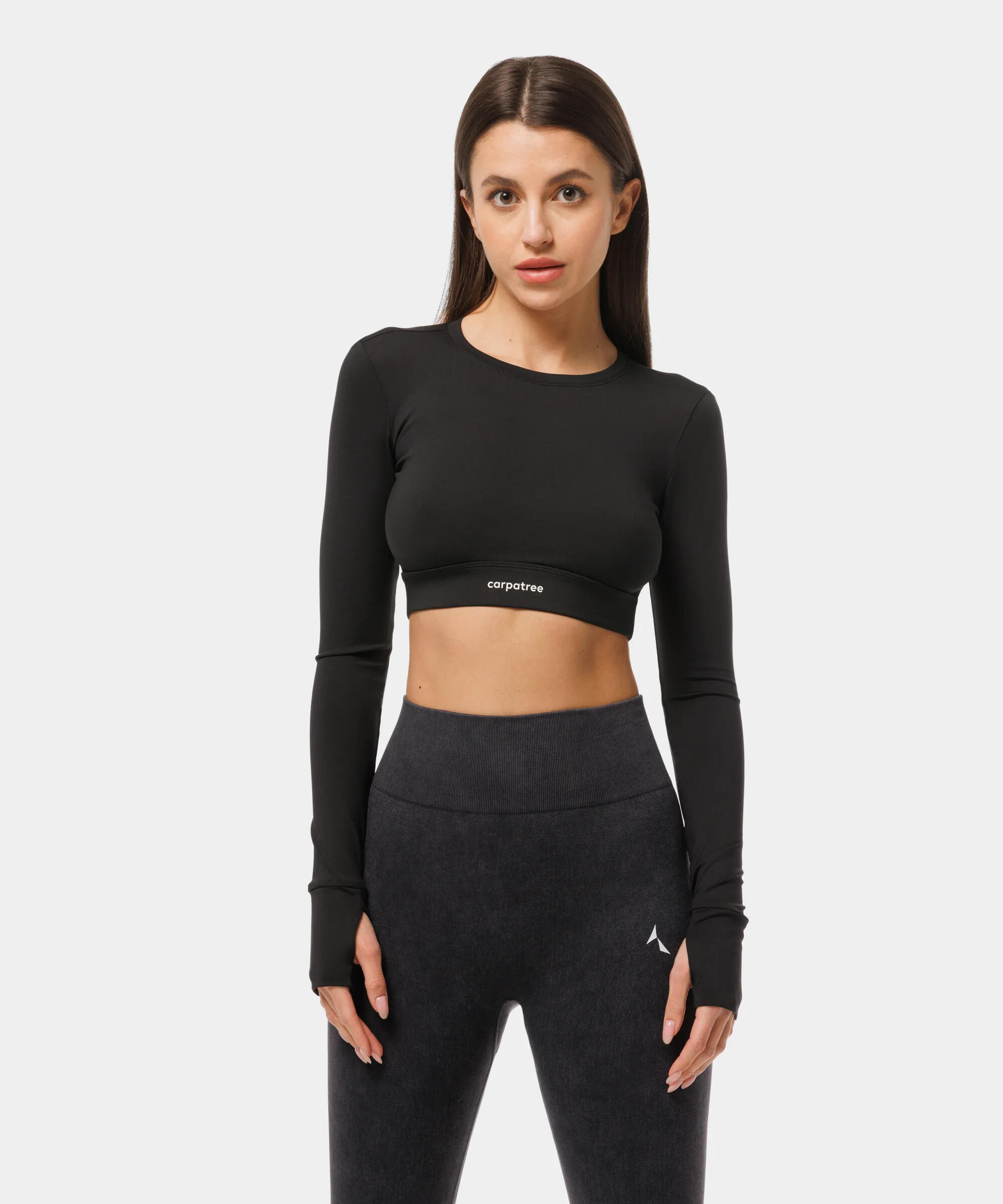 Bezszwowy longsleeve Luna z wyciętymi plecami Carpatree 4/7