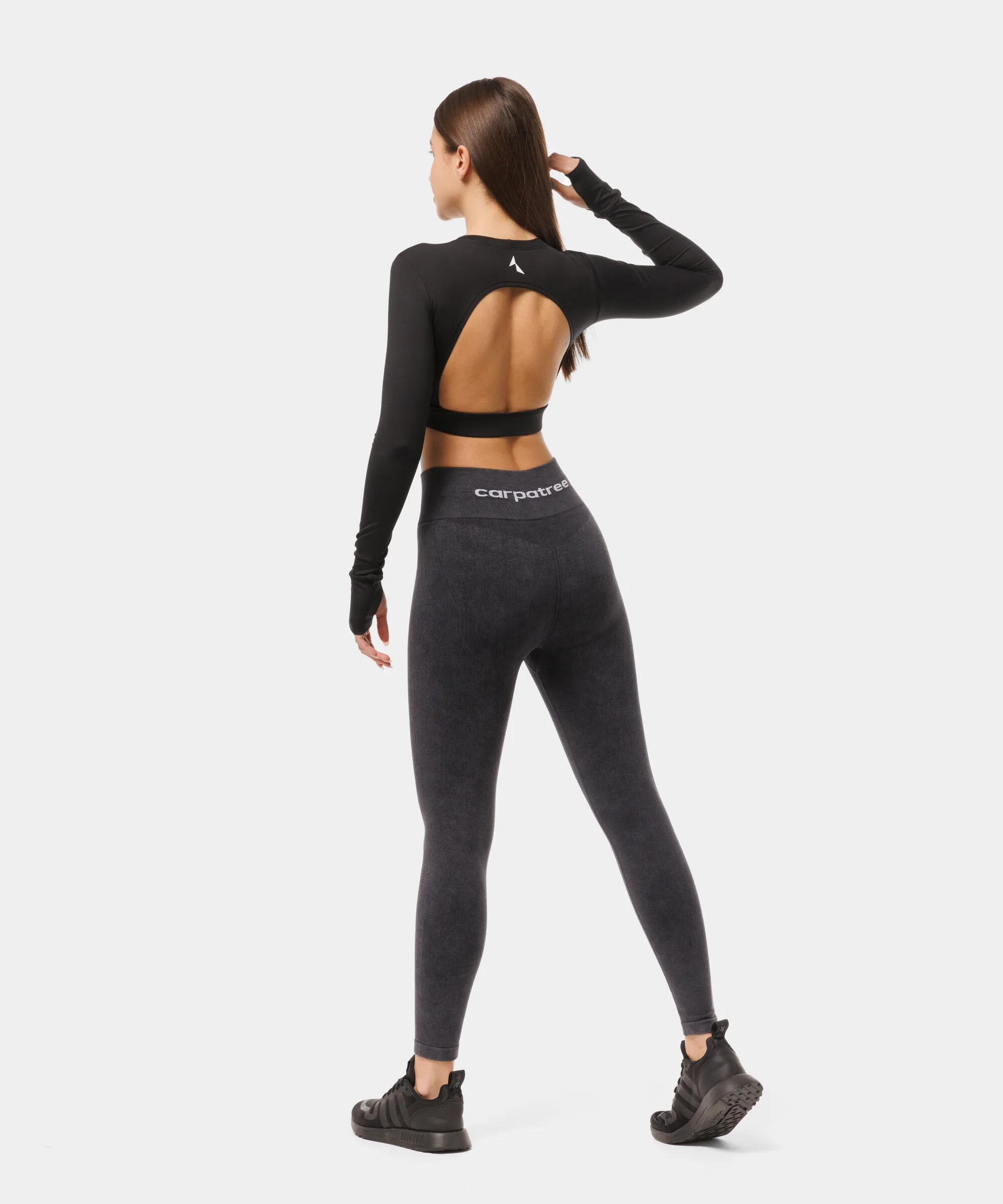 Bezszwowy longsleeve Luna z wyciętymi plecami Carpatree 5/7