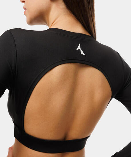 Bezszwowy longsleeve Luna z wyciętymi plecami Carpatree