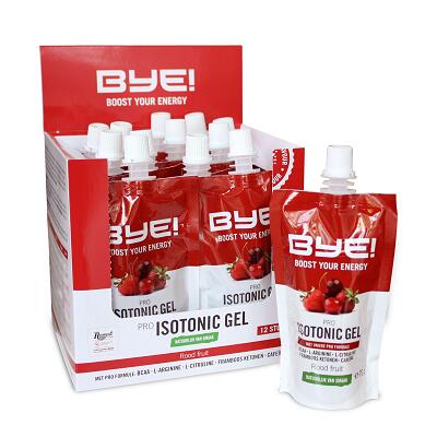 BYE! Pro Isotonic Gel 70 gram - rood fruit (doos a 12 stuks)