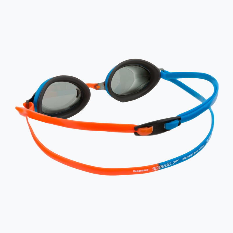 Óculos de proteção Speedo Vengeance - Salso/ Azul piscina/ Fumo