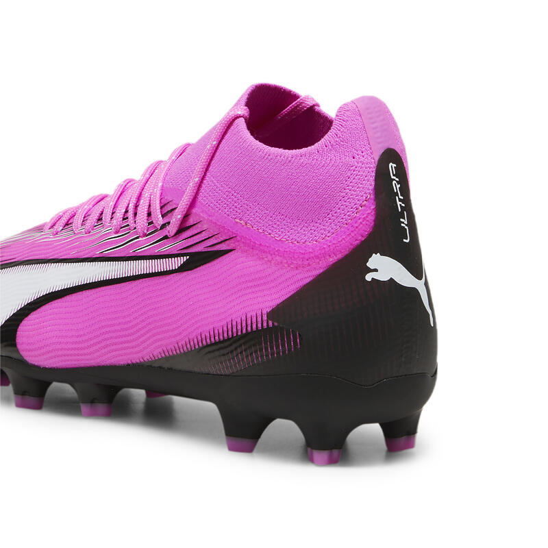 Botas de fútbol Niños ULTRA PRO FG/AG PUMA Poison Pink White Black