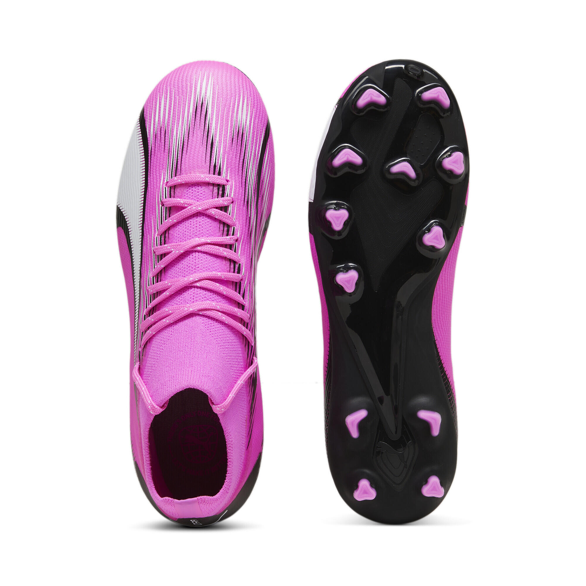 ULTRA PRO FG/AG voetbalschoenen voor jongeren PUMA Poison Pink White Black 4/6