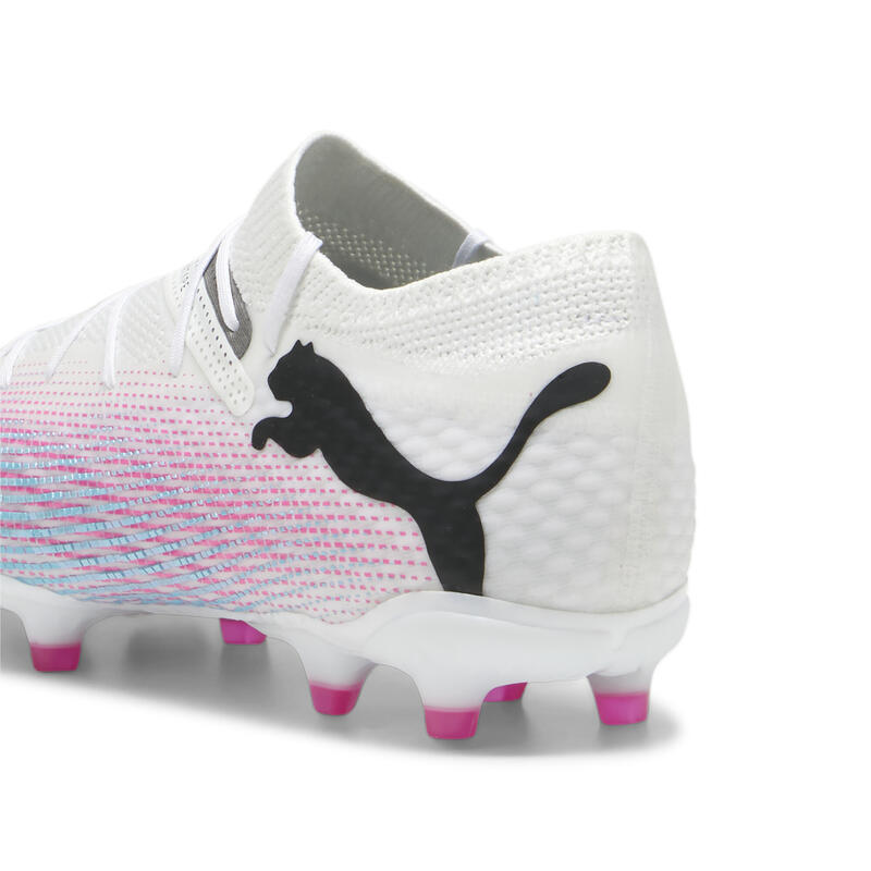 Botas de fútbol FUTURE 7 PRO+ FG/AG PUMA White Black Poison Pink