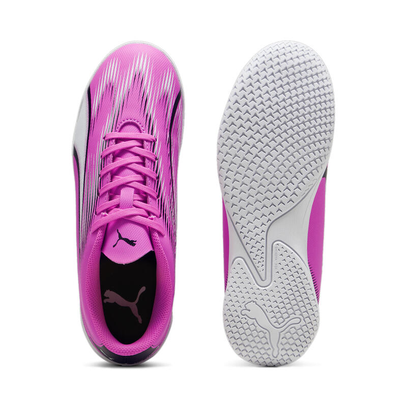 Zapatillas de fútbol Niño ULTRA PLAY IT PUMA Poison Pink White Black