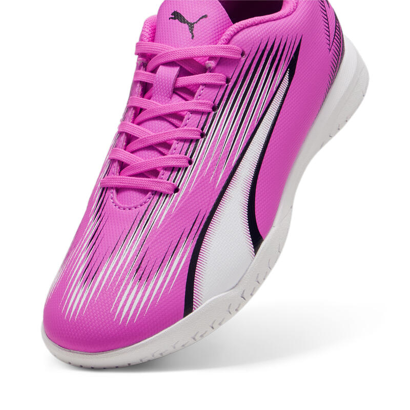 Zapatillas de fútbol Niño ULTRA PLAY IT PUMA Poison Pink White Black