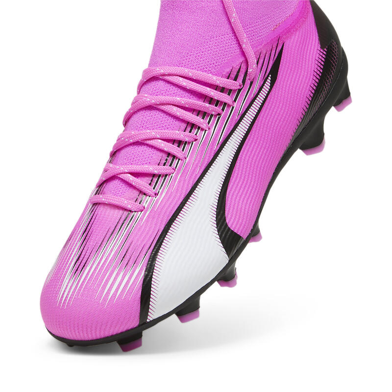 ULTRA PRO FG/AG voetbalschoenen voor jongeren PUMA Poison Pink White Black