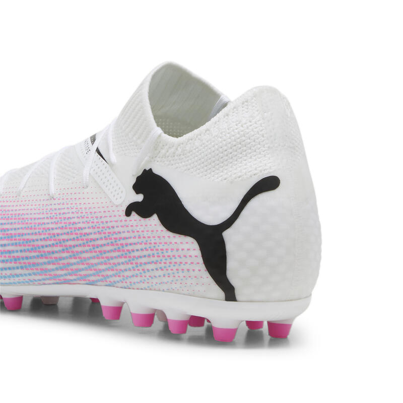 Chaussures de football FUTURE 7 PRO MG PUMA White Black Poison Pink