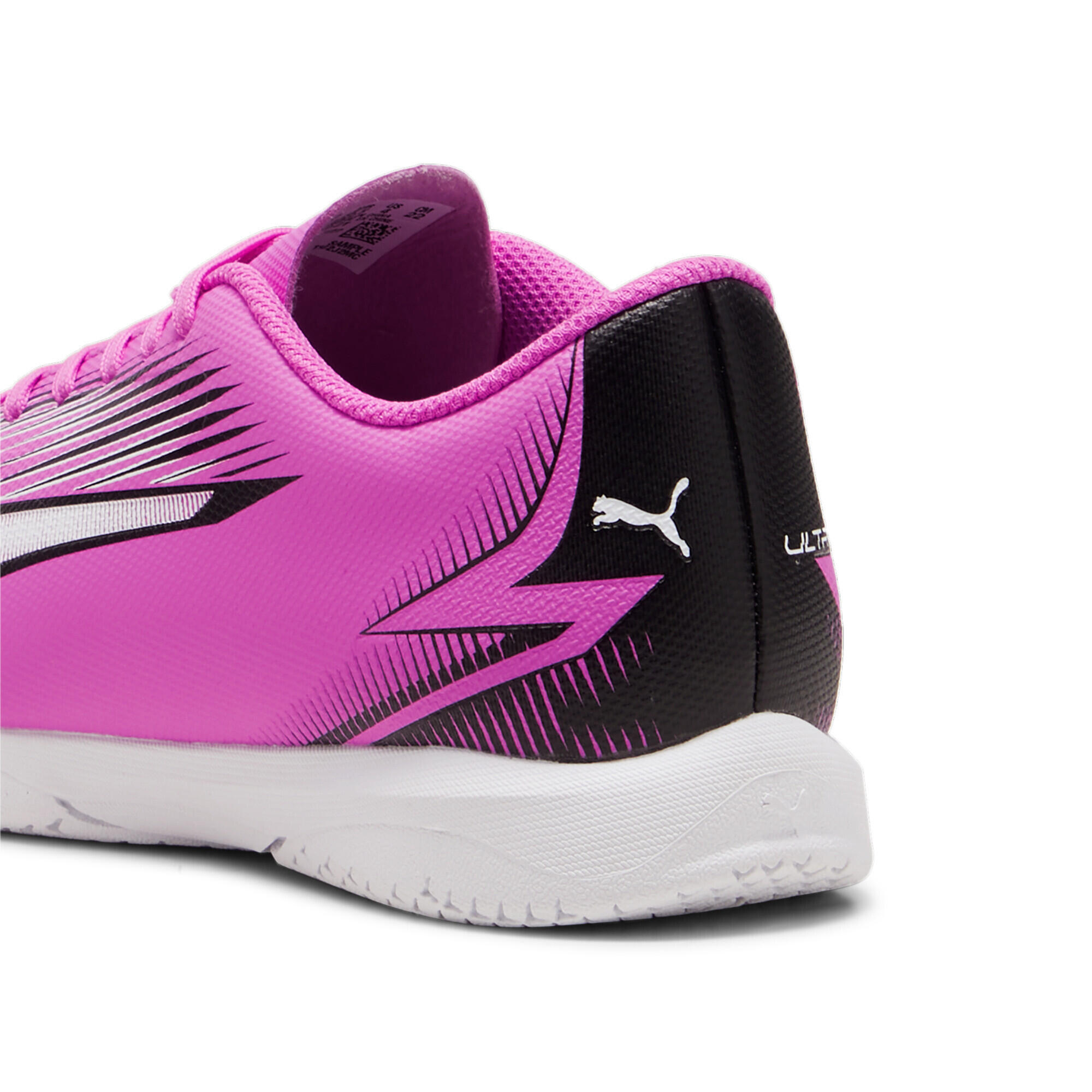 Zapatillas de fútbol Niño ULTRA PLAY IT PUMA Poison Pink White Black 2/6