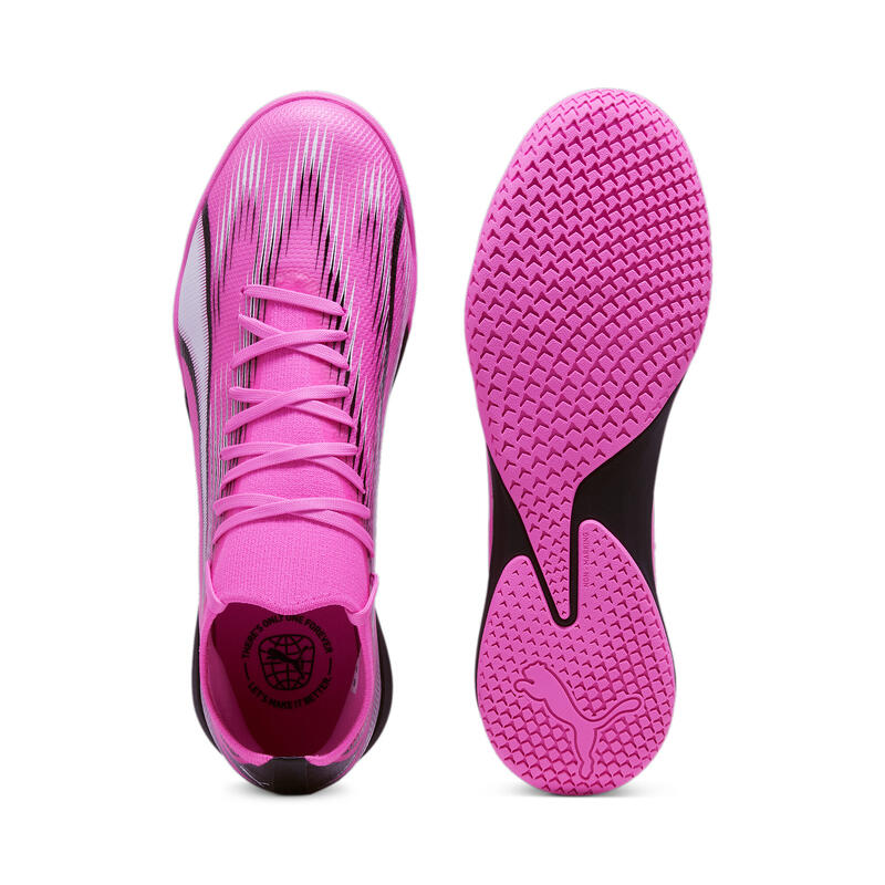 Chaussures de futsal ULTRA MATCH PUMA Poison Pink White Black