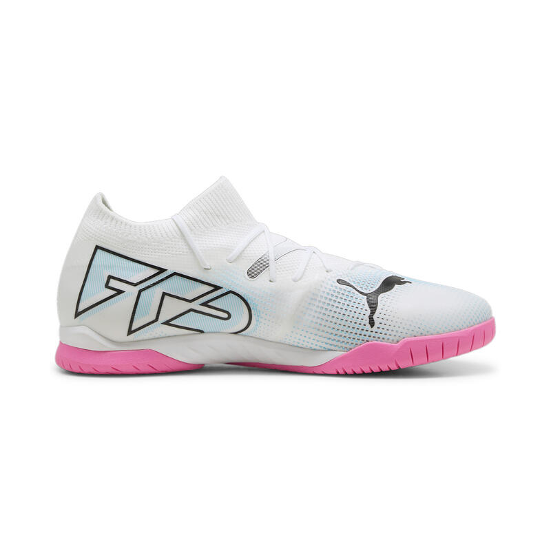 Chaussures de futsal FUTURE 7 MATCH IT PUMA White Black Poison Pink