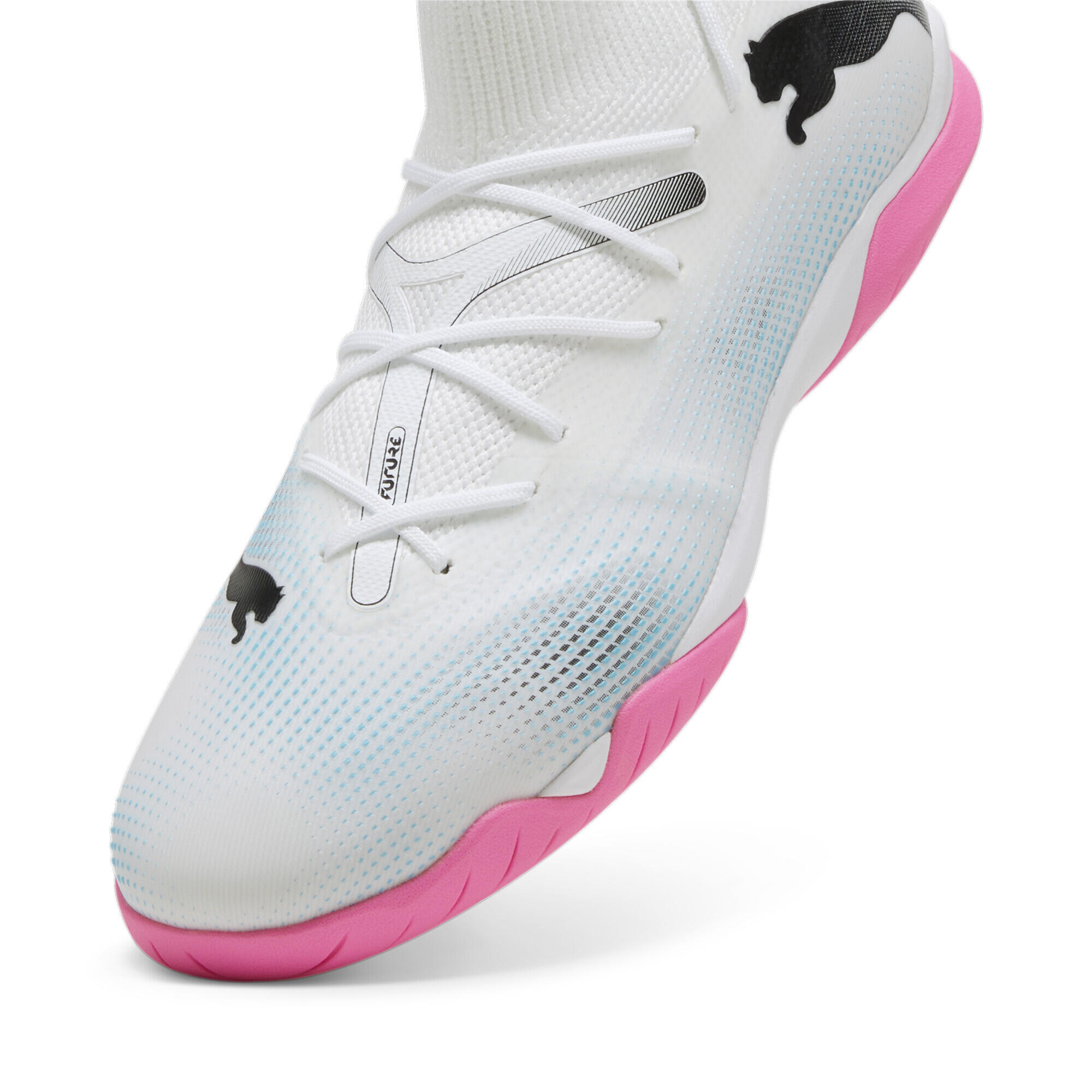 Chaussures de futsal FUTURE 7 MATCH IT PUMA White Black Poison Pink 6/6