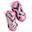 Protège-tibias de football ULTRA Light Strap PUMA Poison Pink White Black