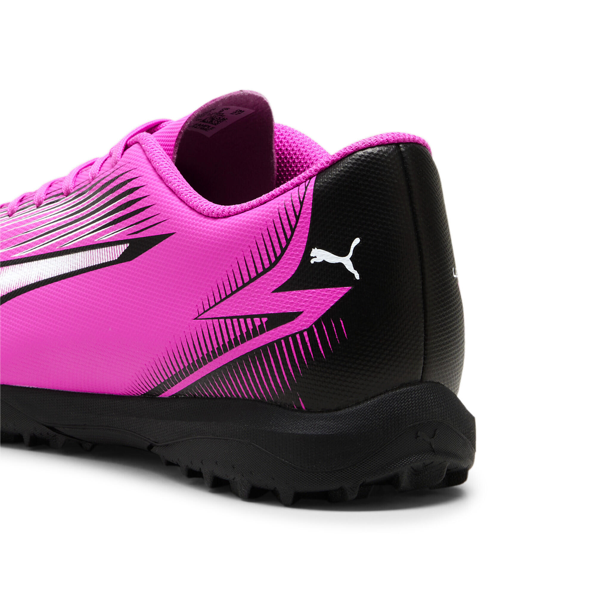 Scarpe da calcio ULTRA PLAY TT PUMA Poison Pink White Black 2/6