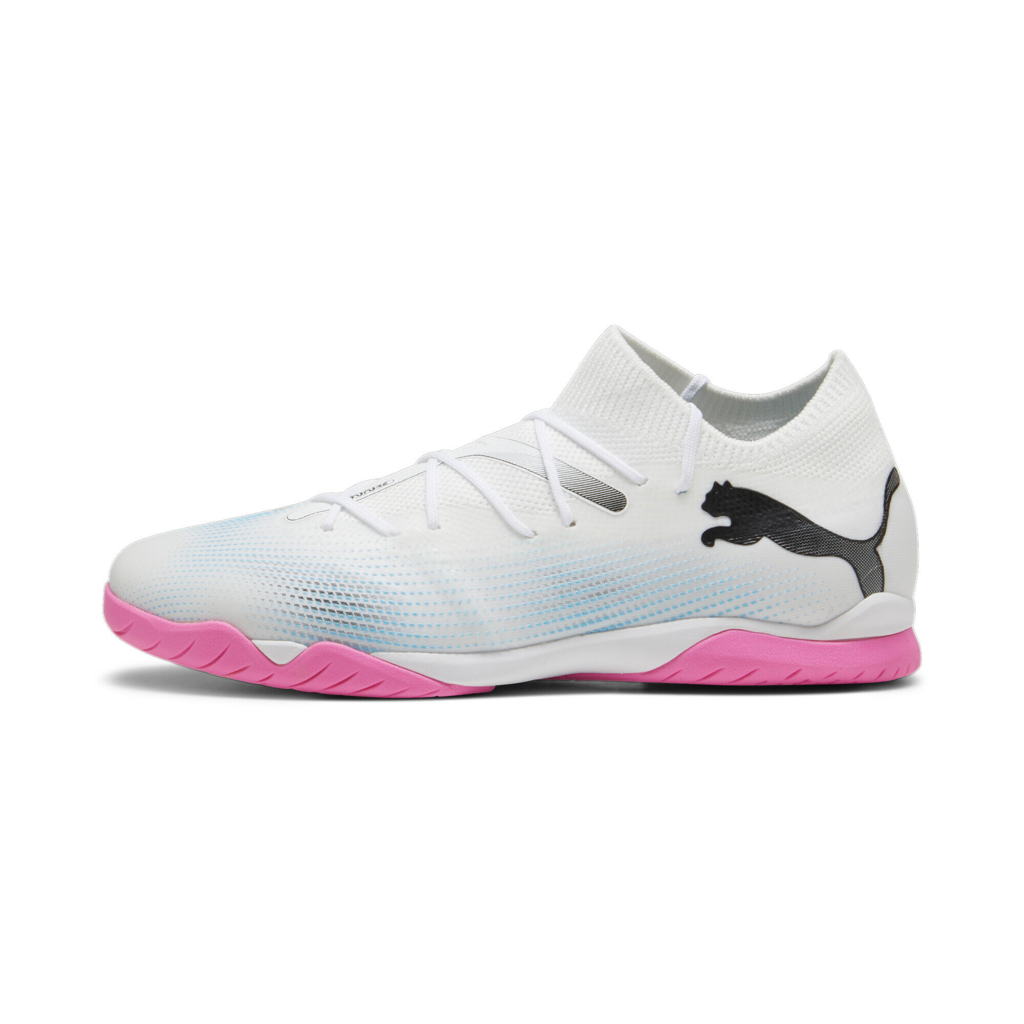 Chaussures de futsal FUTURE 7 MATCH IT PUMA White Black Poison Pink 3/6