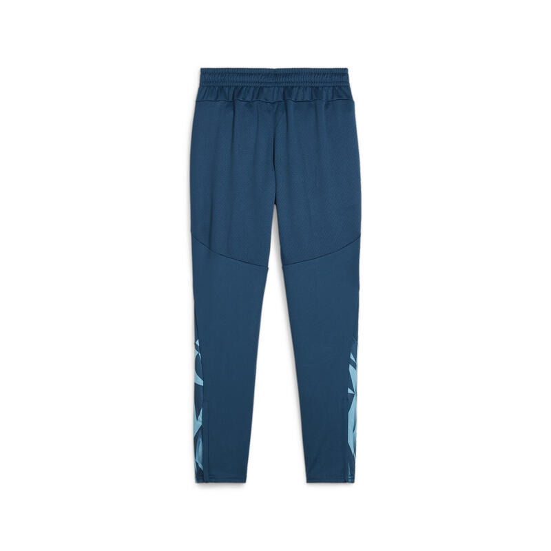 Pantaloni da calcio individualFINAL junior PUMA Ocean Tropic Bright Aqua Blue
