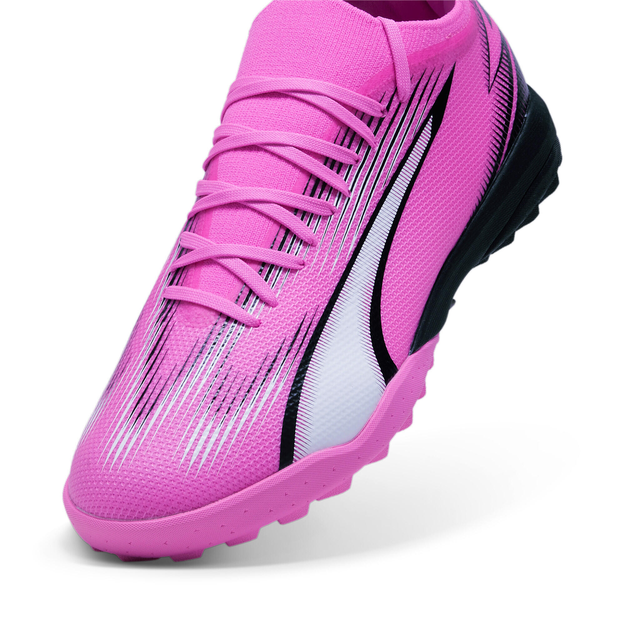 ULTRA MATCH TT Fußballschuhe Herren PUMA Poison Pink White Black 6/6