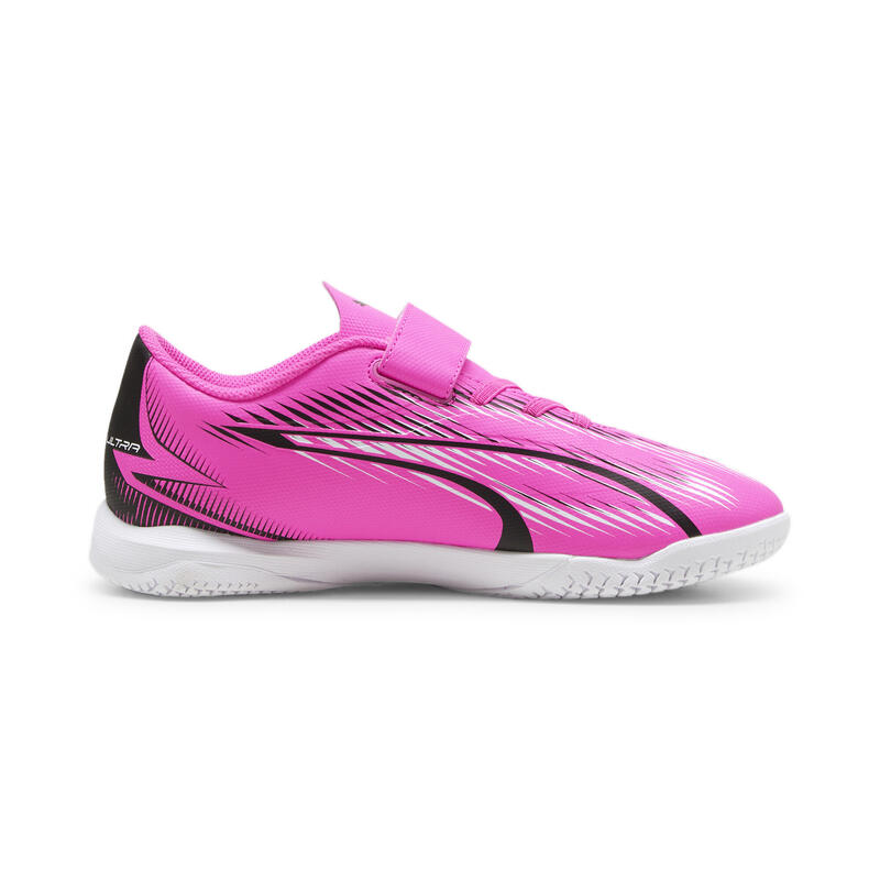 Scarpe da calcio ULTRA PLAY IT da ragazzi PUMA Poison Pink White Black