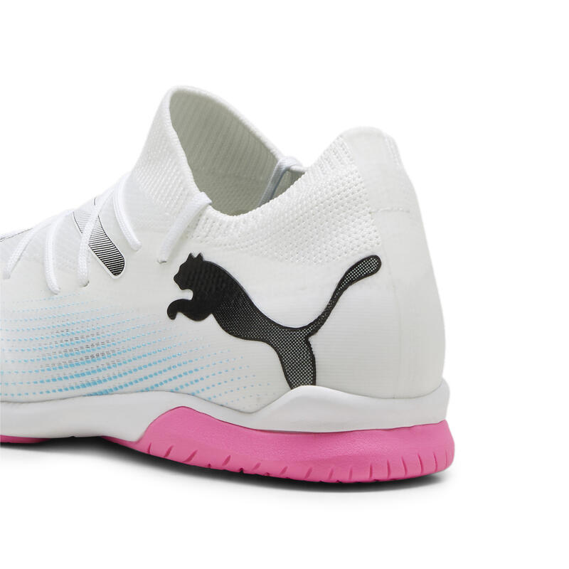 Chaussures de futsal FUTURE 7 MATCH IT PUMA White Black Poison Pink