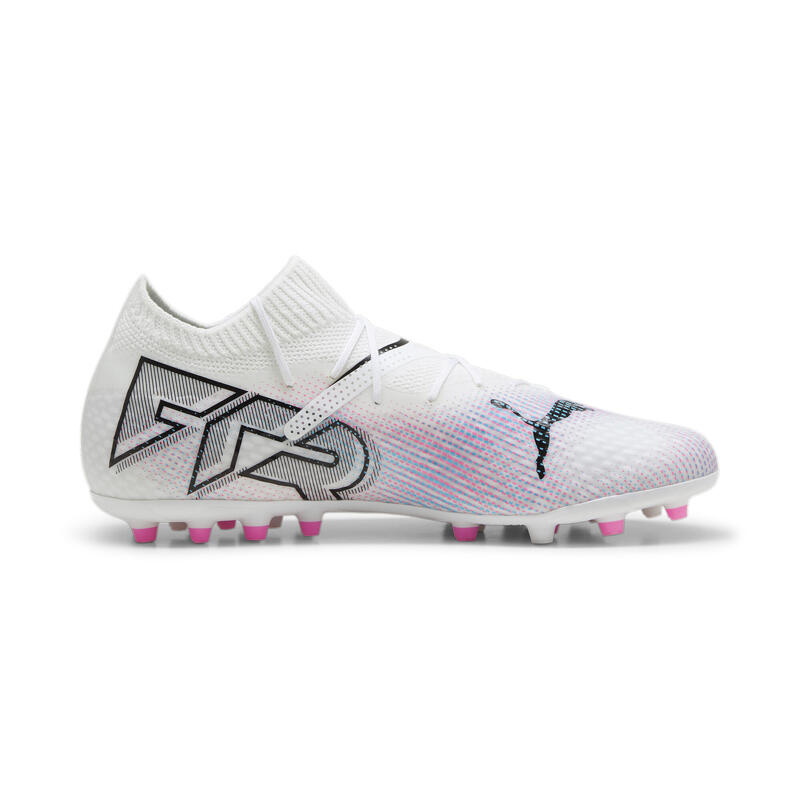 Chaussures de football FUTURE 7 PRO MG PUMA White Black Poison Pink