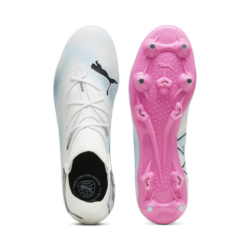 Botas de fútbol FUTURE 7 MATCH MxSG PUMA White Black Poison Pink